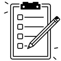 pictogramme d'un bloc note
